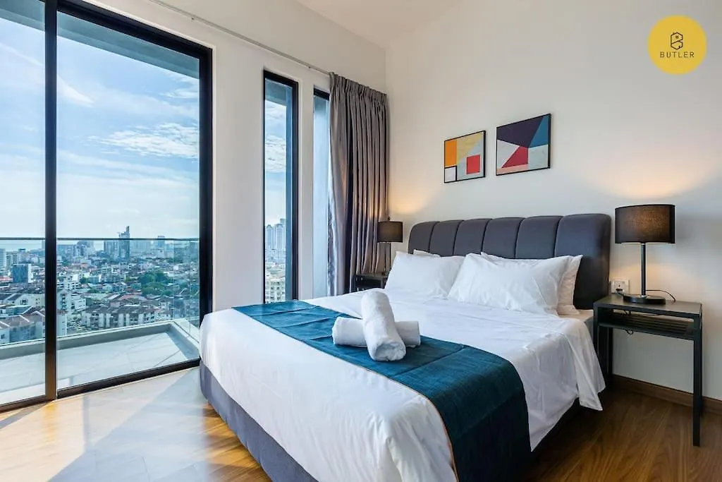 乔治敦Seaview 2Br Infinity Pool & Easyaccess To Town 201公寓 马来西亚